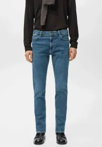 Узкие джинсы Mango, Dark Blue