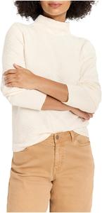 Свитер NIC+ZOE Women's Textured Diamonds Sweater, Classic Cream