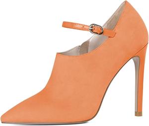 Женские ботильоны FYS с острым носком, стильные короткие сапожки с ремешком на щиколотке, высокие каблуки-стилетто, боковая молния, вечерние и праздничные туфли, размеры US 4-15