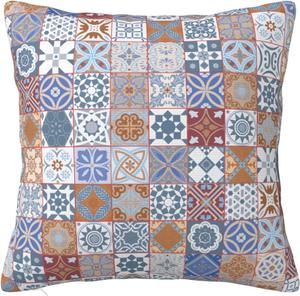 Paruiny Декоративная наволочка с марокканским узором, двусторонняя пушистая, с потайной молнией White