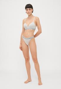 Трусы Emporio Armani THONG 2 PACK, Grey Melange/Grey