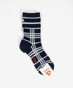 Носки с произвольной проверкой Archivio, цвет Navy(360)