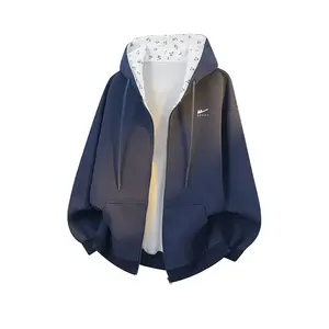 Толстовка Unisex Riding The Wind Collection Open Ended Smiling Collection WARRIOR, темно-синий top+черный pants