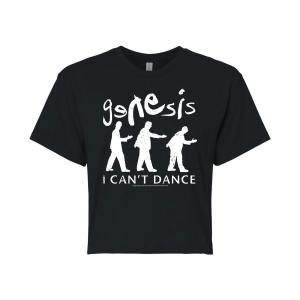 Укороченная футболка с рисунком Juniors' Genesis "I Cant Dance" Licensed Character