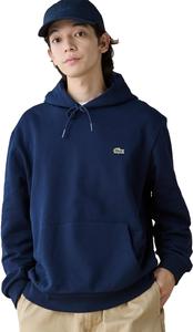 Мужская толстовка Lacoste (официальная) Essential Sweatshirt Hoodie, темно-синий