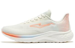 Амортизирующие износостойкие низкие кроссовки для бега женские микрокристаллический белый туманно-голубой Erke