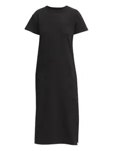 Повседневное платье-футболка с карманом Fiorucci, черный