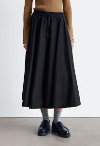 Юбка & other stories DRAWSTRING MIDI, Black
