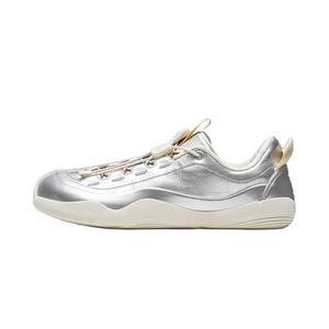 LiNing Дышащие легкие повседневные кроссовки Low top Unisex Silver