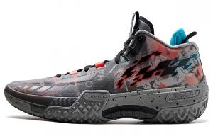 Баскетбольные кроссовки Shudder мужские, среднего размера, серые/черные Lining