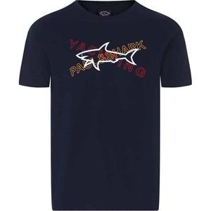 Футболка яхтенная мужская морской синий Paul & Shark