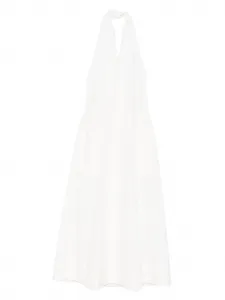 Миди-платье на шее-халтер St. Agni, белый