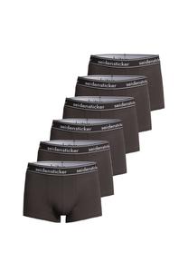 Шорты/брюки в стиле ретро, ​​набор из 6 шт хлопчатобумажной ткани Seidensticker, черный