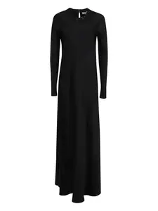 Макси-платье с вырезом "замочная скважина" Antonelli, черный