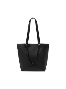 Женская сумка-тоут черного цвета faina