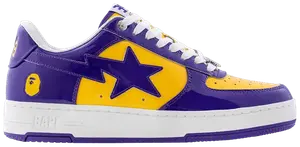 Кроссовки Wmns Bapesta #4, фиолетовый