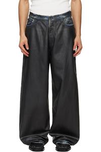 Джинсы свободного кроя 2023 года Acne Studios, черный