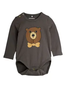 Боди с длинными рукавами и принтом мишек Mini Rodini