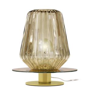 Настольная лампа Loistaa Turku, стекло / железо - 1 лампа - янтарный