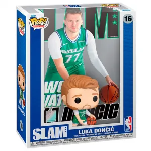 Фигурка Funko Cover Slam NBA Лука Дончич, прозрачный