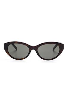 Saint Laurent Eyewear солнцезащитные очки SL M148, коричневый