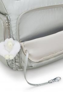 Сумка через плечо GABB. Kipling, серебристый