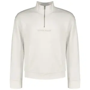 Толстовка Guess Jeans Gj Reg Embro half zip, белый