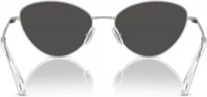 Женские солнцезащитные очки Swarovski Sk7014 «Кошачий глаз», Transparent Dark Grey to Clear/Gradient Grey