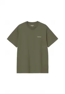Футболка carhartt wip s/s script basic Carhartt Wip, Leaf