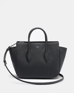 Большая повседневная городская сумка с верхней ручкой Lacoste, чёрный