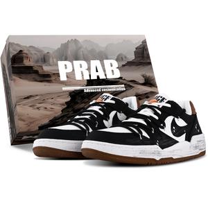 Nike Полноценная устойчивость к истиранию, баланс, лёгкость, увеличивающие рост низкие кроссовки для скейтбординга мужские черно-белые