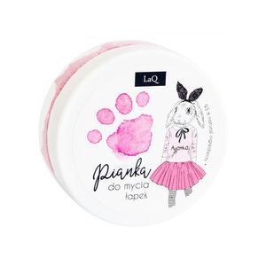 Детская розовая пенка для умывания Kids 3 в 1 для рук и тела, 50 мл Laq