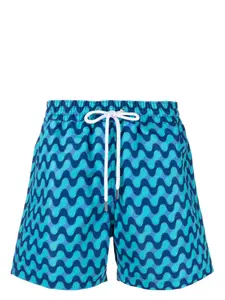 Плавки-шорты с принтом Frescobol Carioca, синий