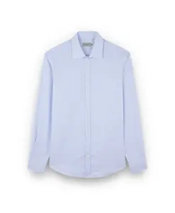 Рубашка из саржи из коллекции Riviera Paul & Shark, синий