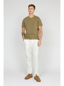 Повседневные брюки MAbarton, прямого кроя, белого цвета. Matinique