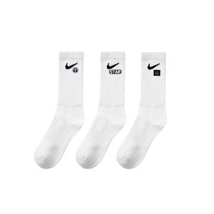 Nike Низкие носки унисекс 3 пары белый