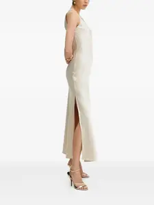 Платье макси без рукавов Silvian Heach, нейтральный