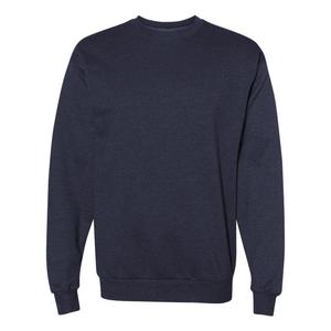 Толстовка Hanes Ecosmart с круглым вырезом, цвет heather navy