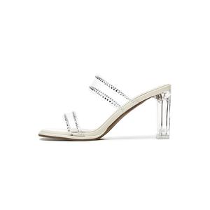 DAPHNE Тихие тапочки-шлепанцы женские бежевые, цвет Beige