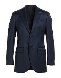 Блейзер Luigi Bianchi Mantova, темно-синий