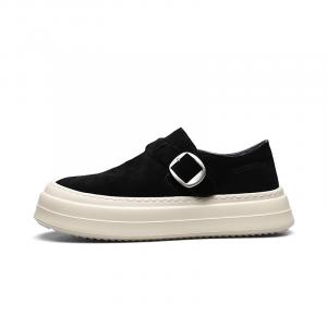 Мужские повседневные низкие кроссовки для увеличения роста с противоскользящей подошвой PARDASAUL, черный