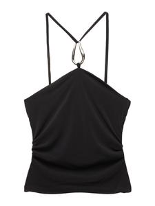 Топ Pull&Bear, черный