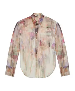 Шелковая рубашка приам Munthe, мультиколор