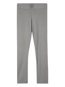 Леггинсы с эффектом металлик Dkny Kids, серый