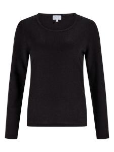 Тонкий вязаный свитер CASH-MERE.CH Sweater, антрацит