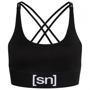 Спортивный бюстгальтер Super Natural Women's Super Top, цвет Jet Black