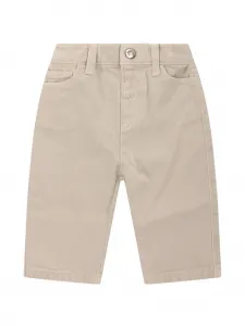 Джинсы с нашивкой-логотипом и карманами Emporio Armani Kids, нейтральный