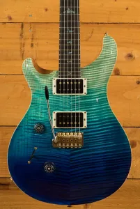 PRS Wood Library Custom 24 | Blue Fade - для левшей