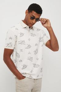 Поло Medicine, бежевый