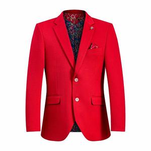 Классический блейзер для мальчиков slim fit Elie Balleh, Red